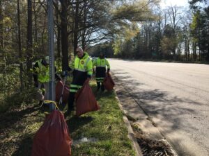 Crew on Adopted Roadway